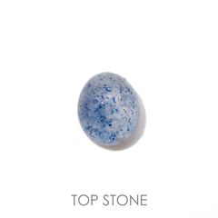 ラズライトインクォーツ(宝石名ラズライト イン クォーツ)アフガニスタン産 1.65ct 識別済[220918126]7.8x6.5mm前後