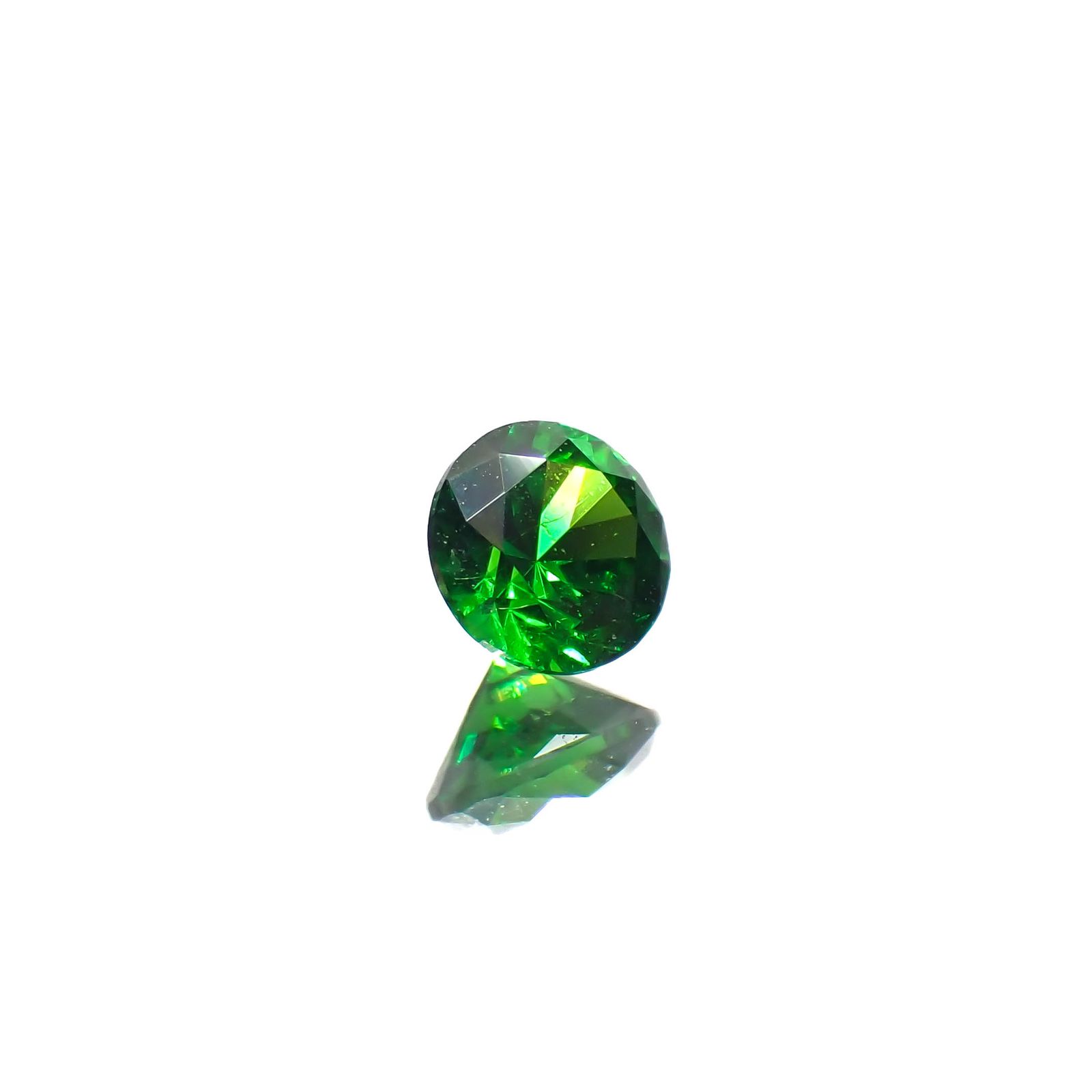 デマントイドガーネット ロシア産 0.17ct[240628273]3.2x3.2mm前後