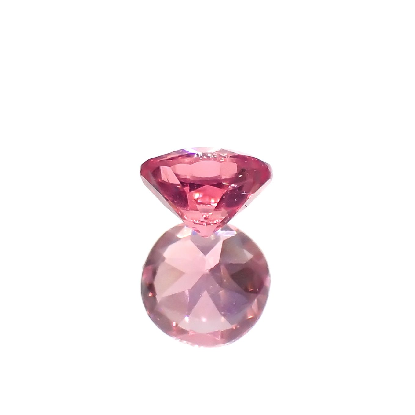 ピンクスピネル(宝石名ピンク・スピネル)タンザニア産 0.26ct 識別済[230321140]3.9x3.9mm前後