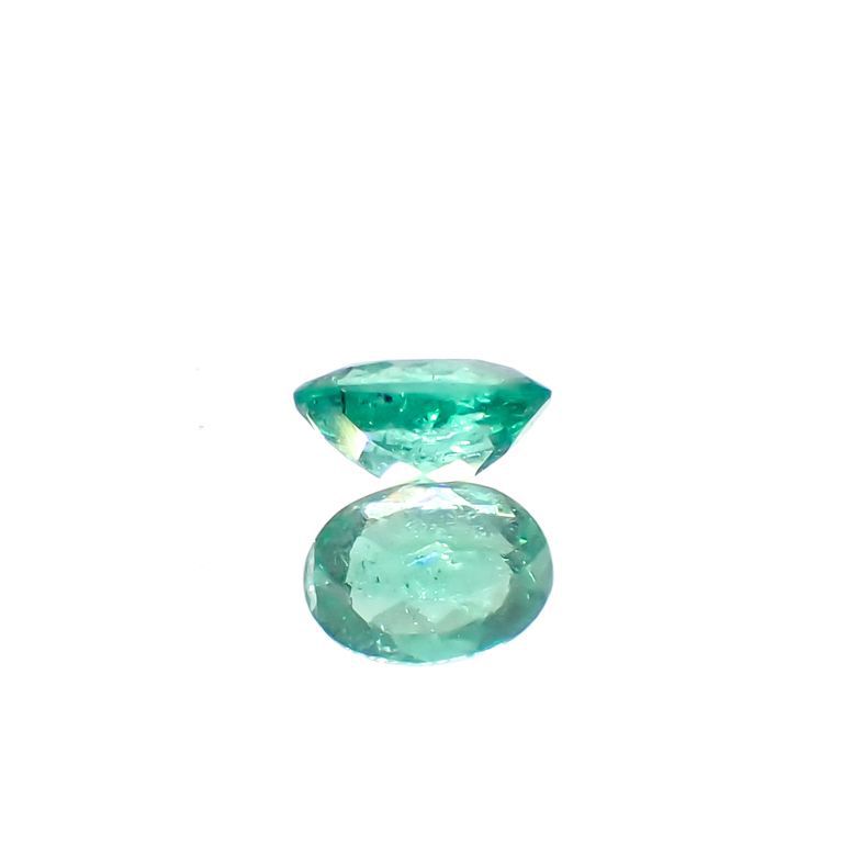 パライバトルマリン(宝石名トルマリン/別名パライバ・トルマリン)ブラジル・バターリャ鉱山産 0.089ct 識別済[230120013]3.3x2.5mm前後