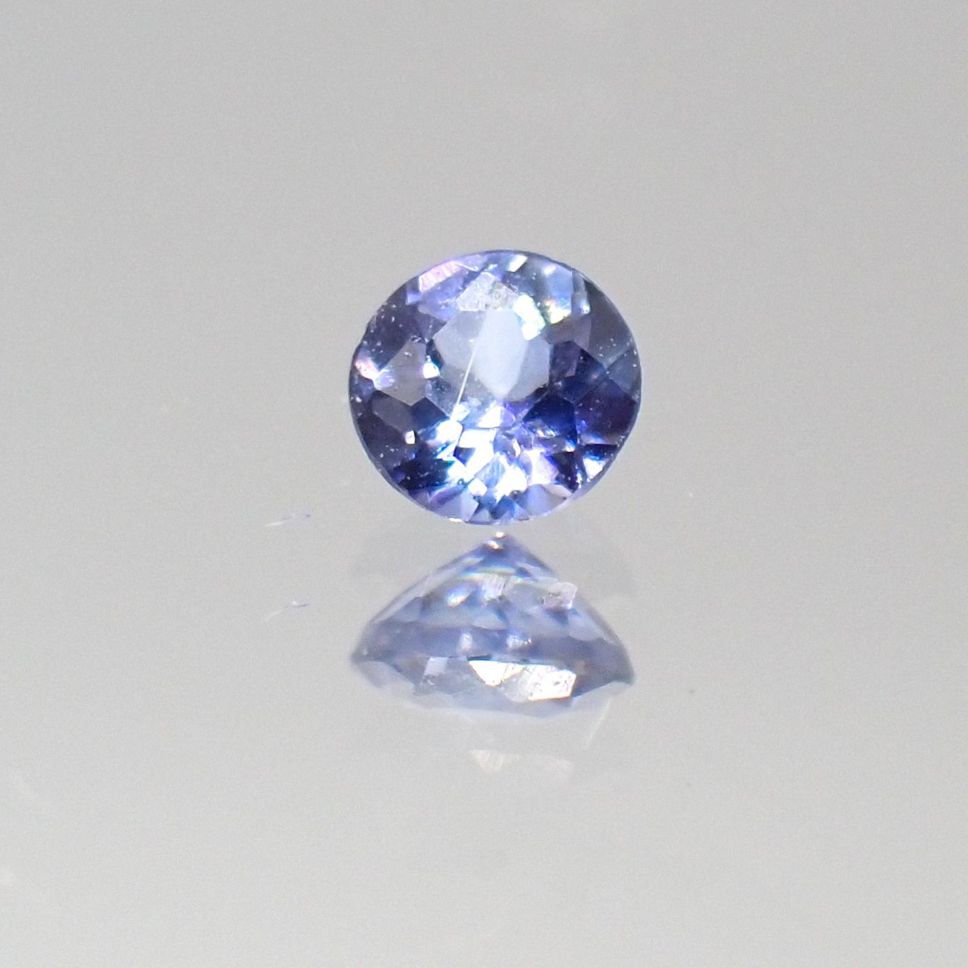 ベニトアイト(宝石名ベニトアイト) アメリカ・カリフォルニア産 0.083ct 識別済[20062957]2.5×2.5mm前後