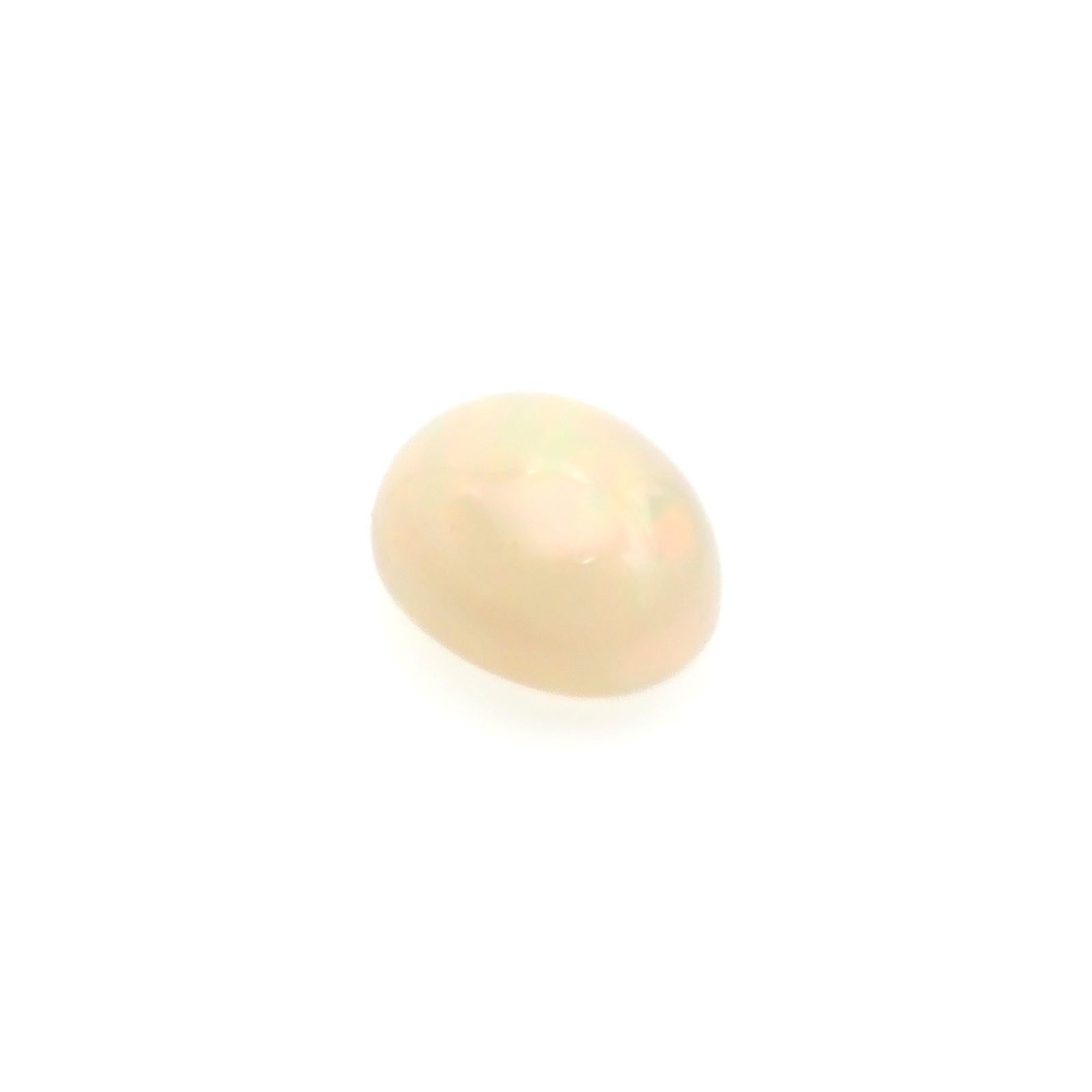 エチオピアオパール(宝石名オパール)エチオピア産 2.486ct ソ付(彩珠)[230722823]11.1x8.9mm前後