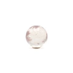 レピドライトインクォーツ ブラジル・ミナスジェライス州産 17.43ct / 16.9x16.7mm前後 [260331880]