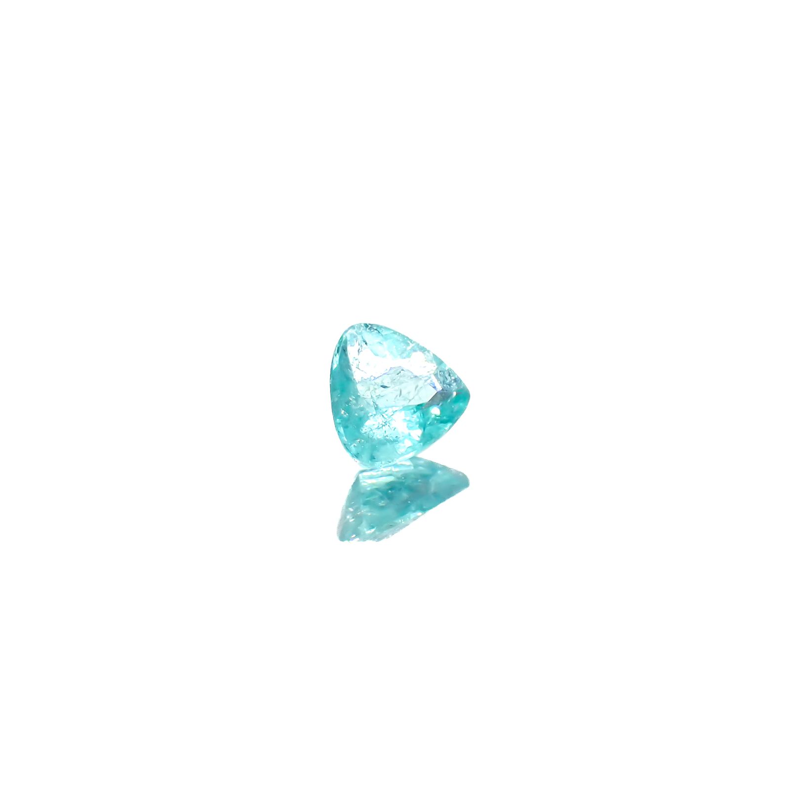 パライバトルマリン ブラジル・パライバ州バターリャ鉱山産 0.16ct[240326516]3.7x3.7mm前後
