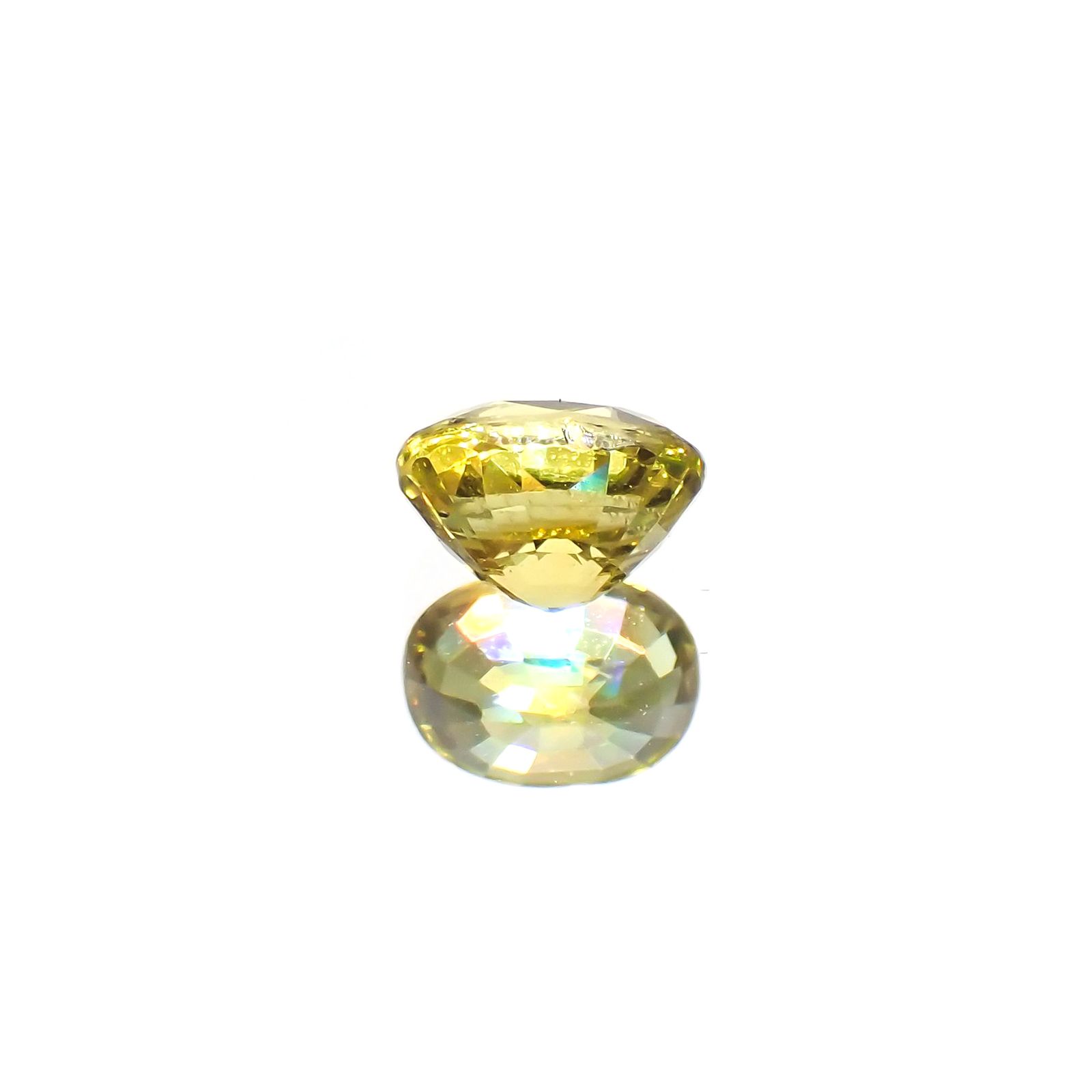 マリガーネット(宝石名グロッシュラー アンドラダイト・ガーネット)マリ共和国産 1.07ct 識別済[220115237]6.5x4.6mm前後