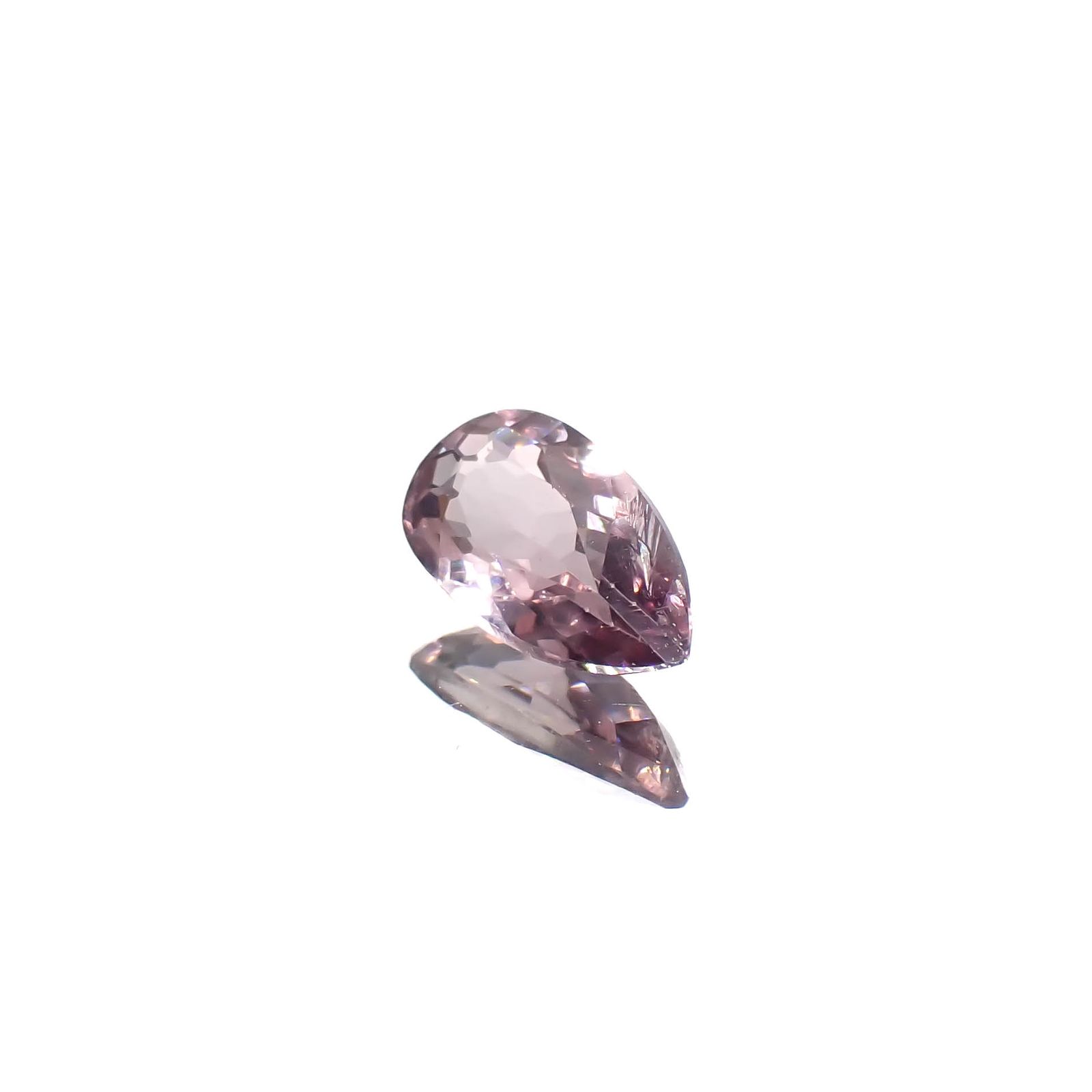 カラーシフト ピンクダイアスポア アフガニスタン産 0.67ct[240627982]8x4.2mm前後