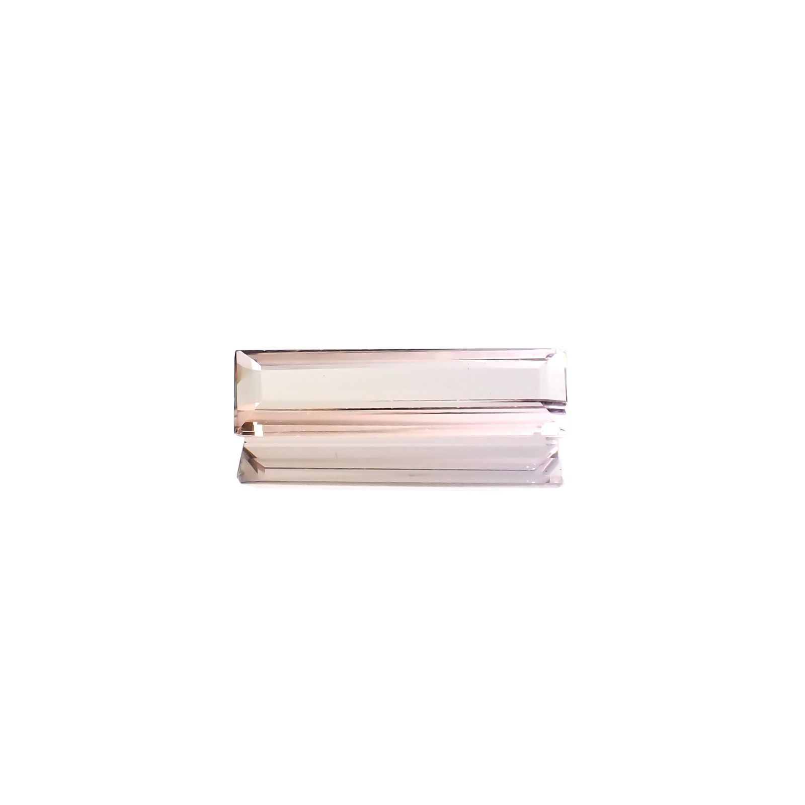 バイカラートパーズ ブラジル産 1.18ct / 12.8x3.6mm前後 [231023704]