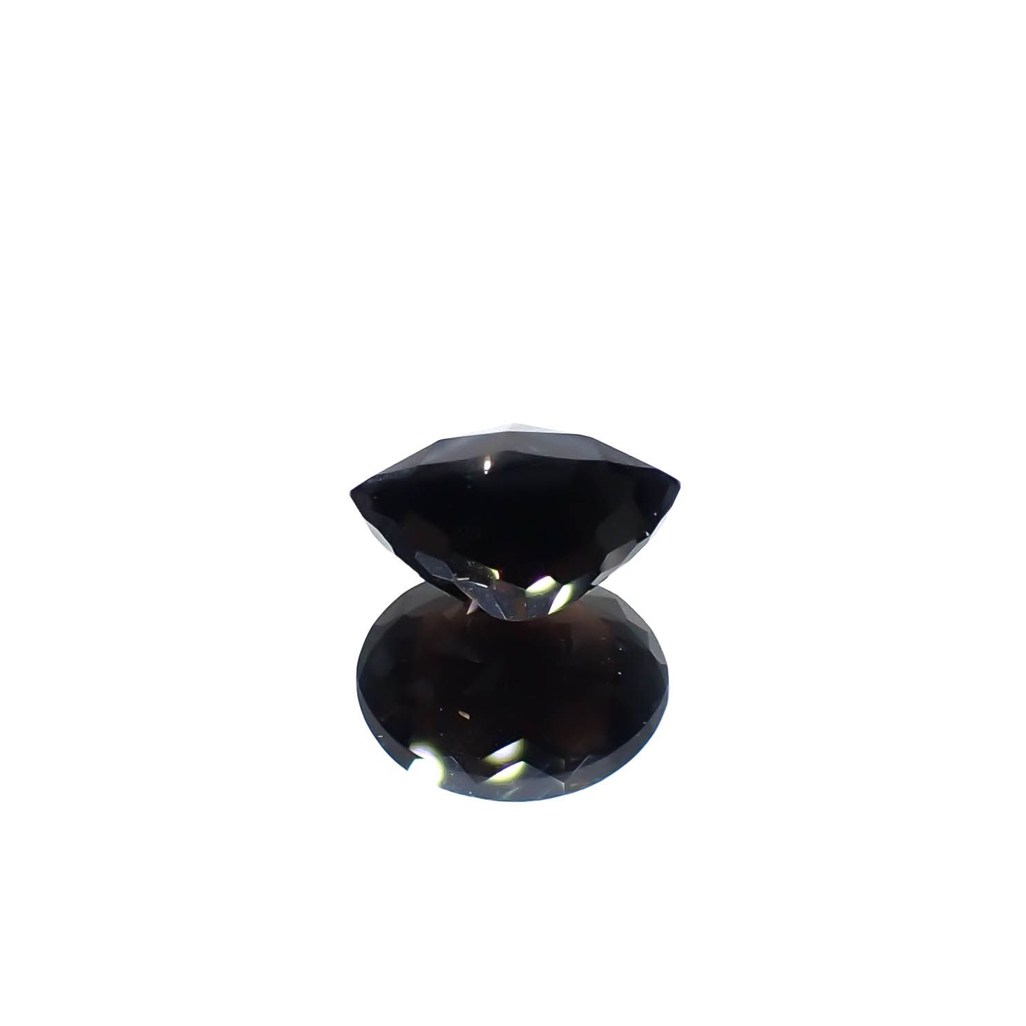 ◇カスタムローズカット◇モリオン チベット産 3.53ct[240427376]11.4x8.6mm前後
