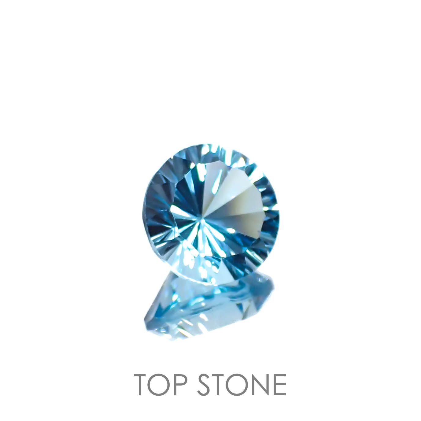 ブルートパーズ ブラジル産 4.43ct[221219351]9.9x9.9mm前後