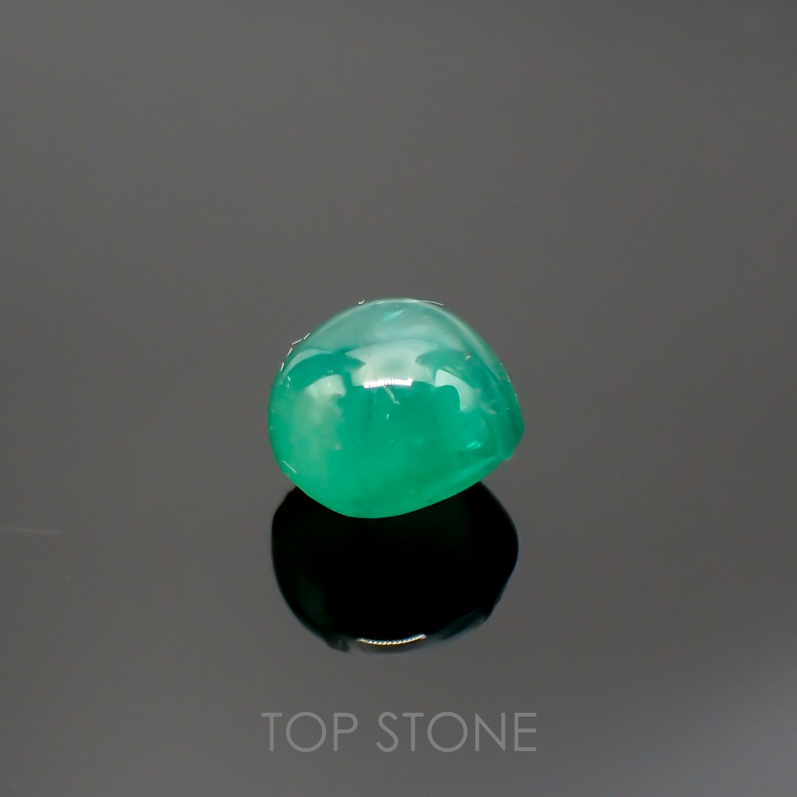 エメラルドキャッツアイ(宝石名エメラルド)コロンビア産 1.47ct 識別済[220115184]6.2x6.2mm前後
