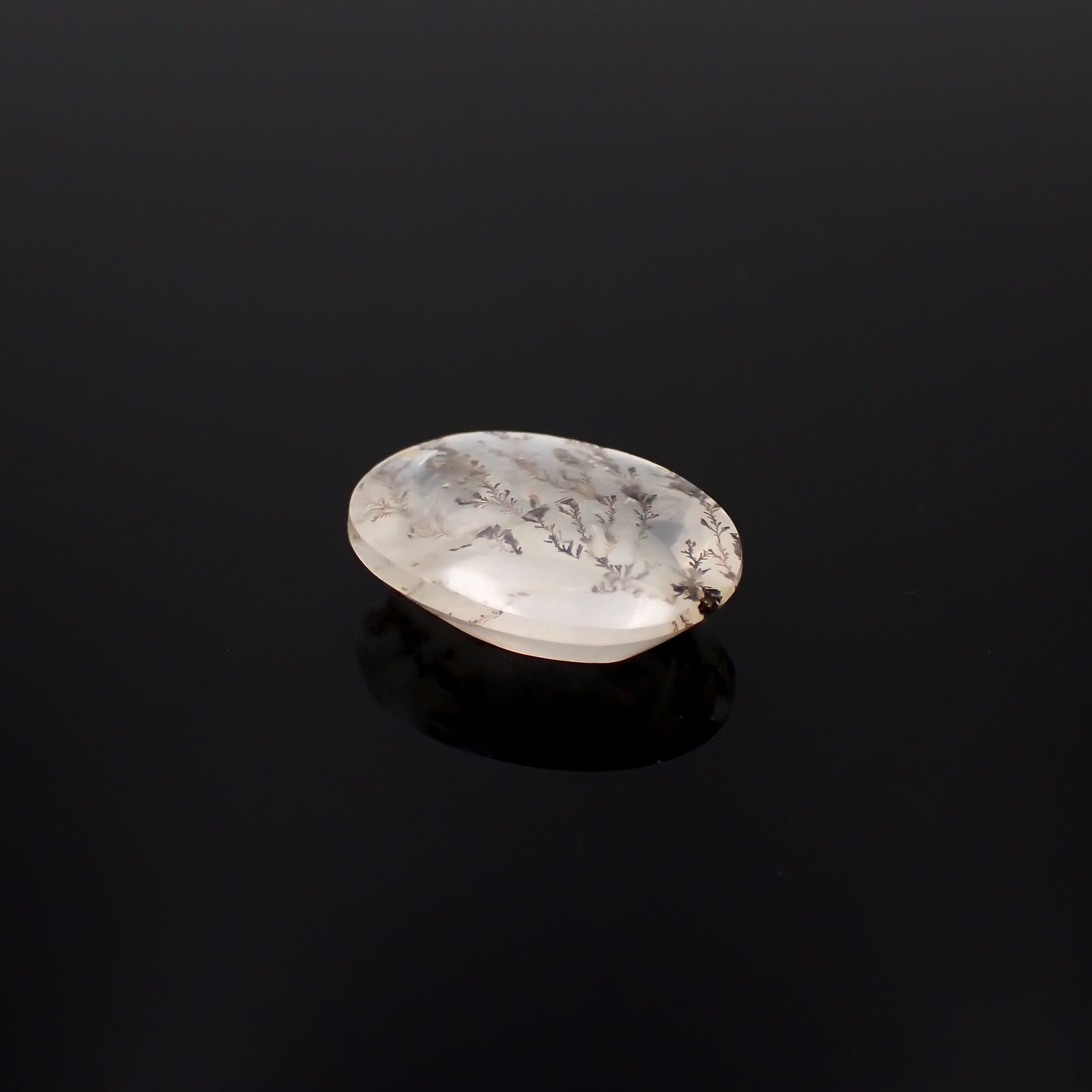 デンドリチッククォーツ ブラジル産 5.79ct[231224899]15.1x11.2mm前後