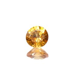 スペサルティンガーネット ナイジェリア産 0.29ct[230923375]3.9x3.8mm前後