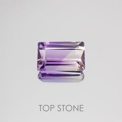 アワーグラスアメジスト モロッコ産 ルース 4.87ct[21018584]13×8mm前後