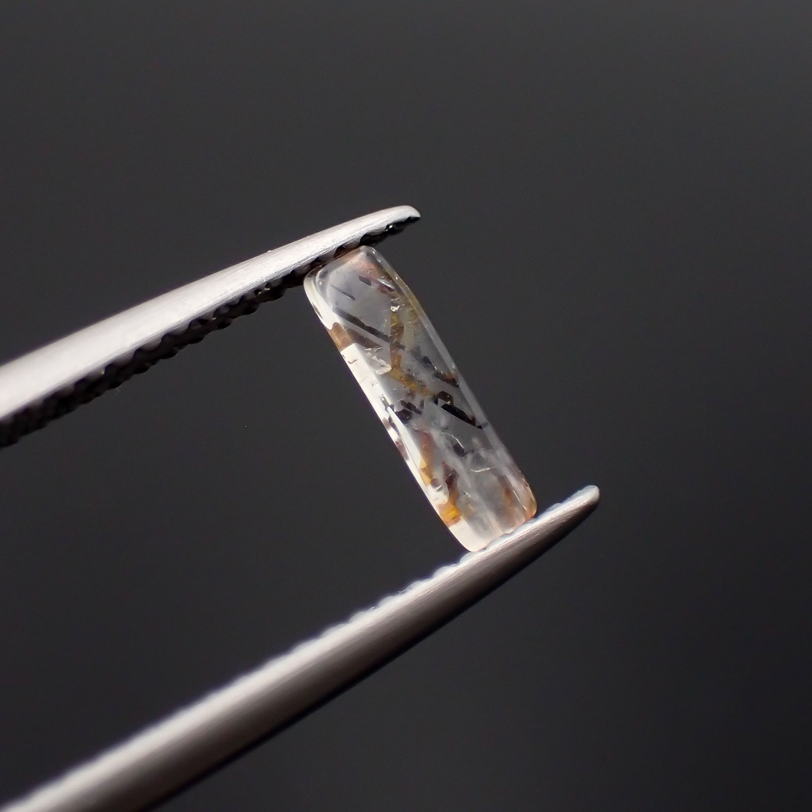 レインボーラティスサンストーン オーストラリア産 0.33ct[230321093]8.6x2.7mm前後