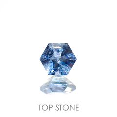◇ヘキサゴンカット◇サンタマリアアクアマリン(宝石名アクアマリン)ブラジル産 0.54ct 識別済[220114668]4.9x4.8mm前後