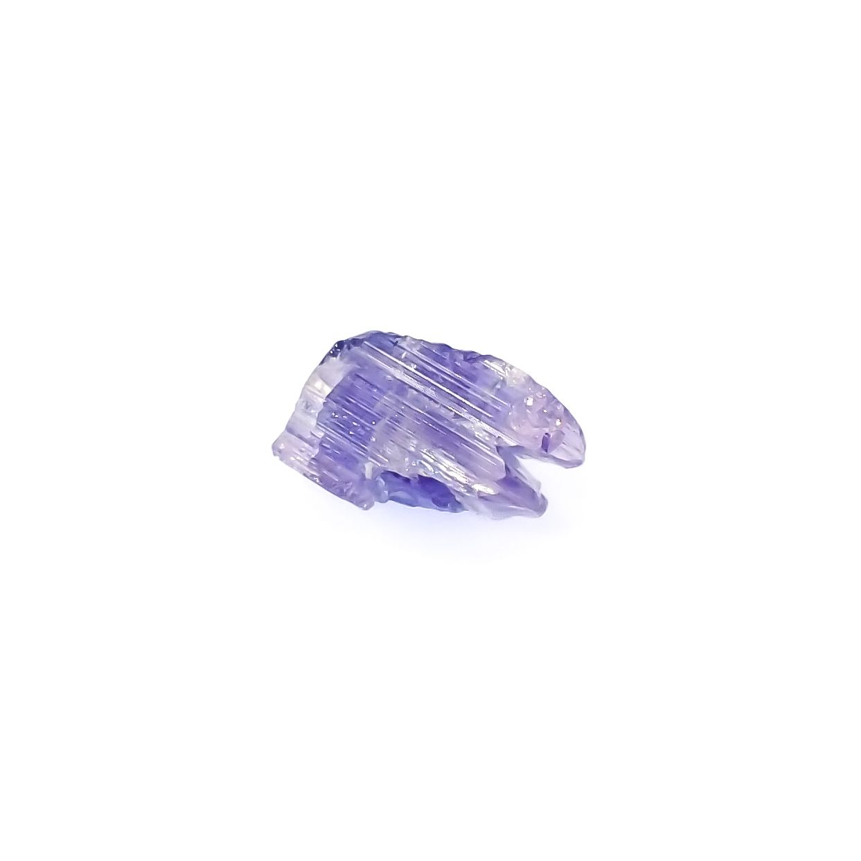 バイカラータンザナイト 原石 タンザニア産 3.31ct[231224988]12.4x6.6mm前後