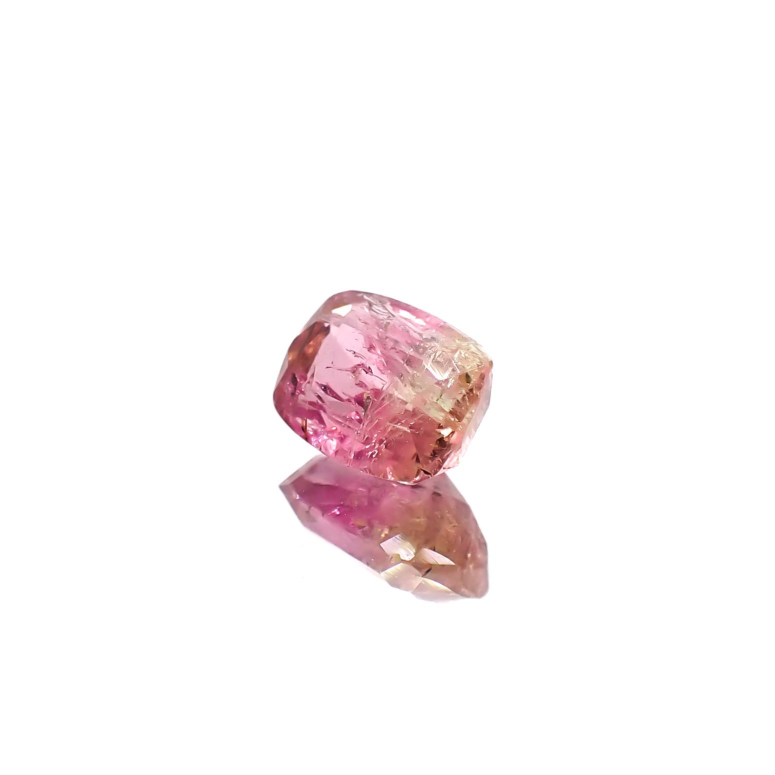 バイカラートルマリン アフガニスタン産 0.90ct[240929146]6.7x4.8mm前後