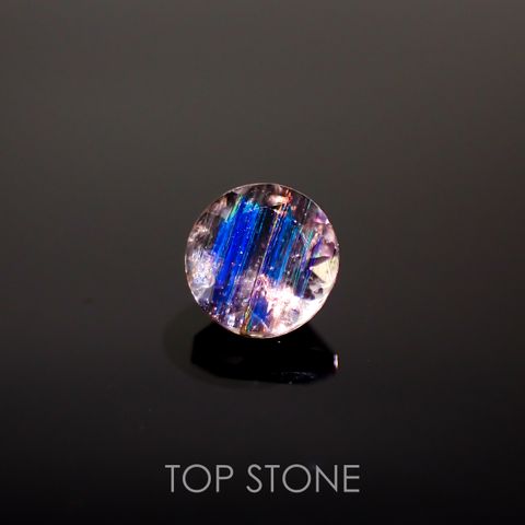 レインボースキャポライト ブラジル産 0.50ct[221119044]5x5.1mm前後
