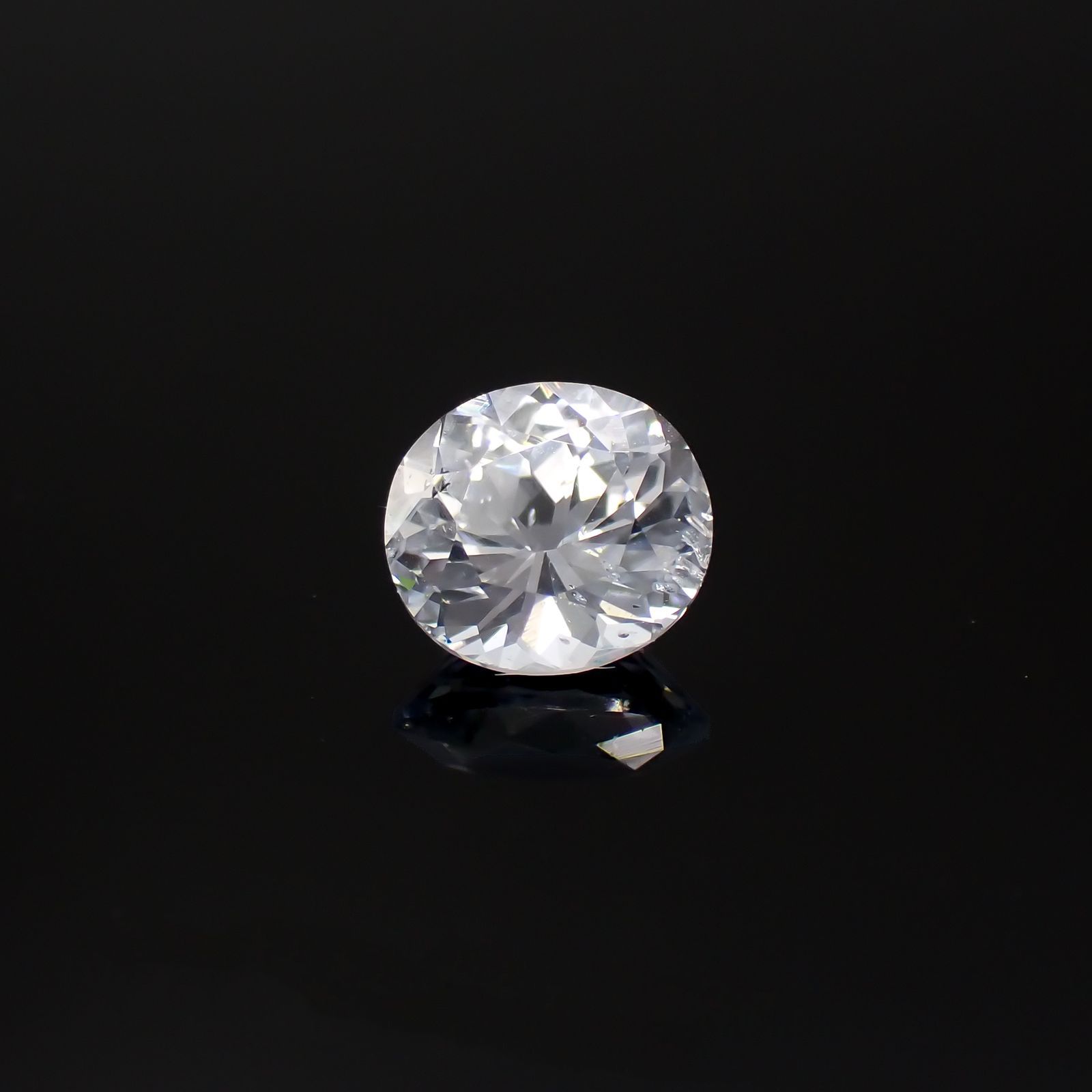 アイスブルーサファイア(宝石名サファイア)スリランカ/マダガスカル産 0.53ct 識別済[220918075]5x4.6mm前後