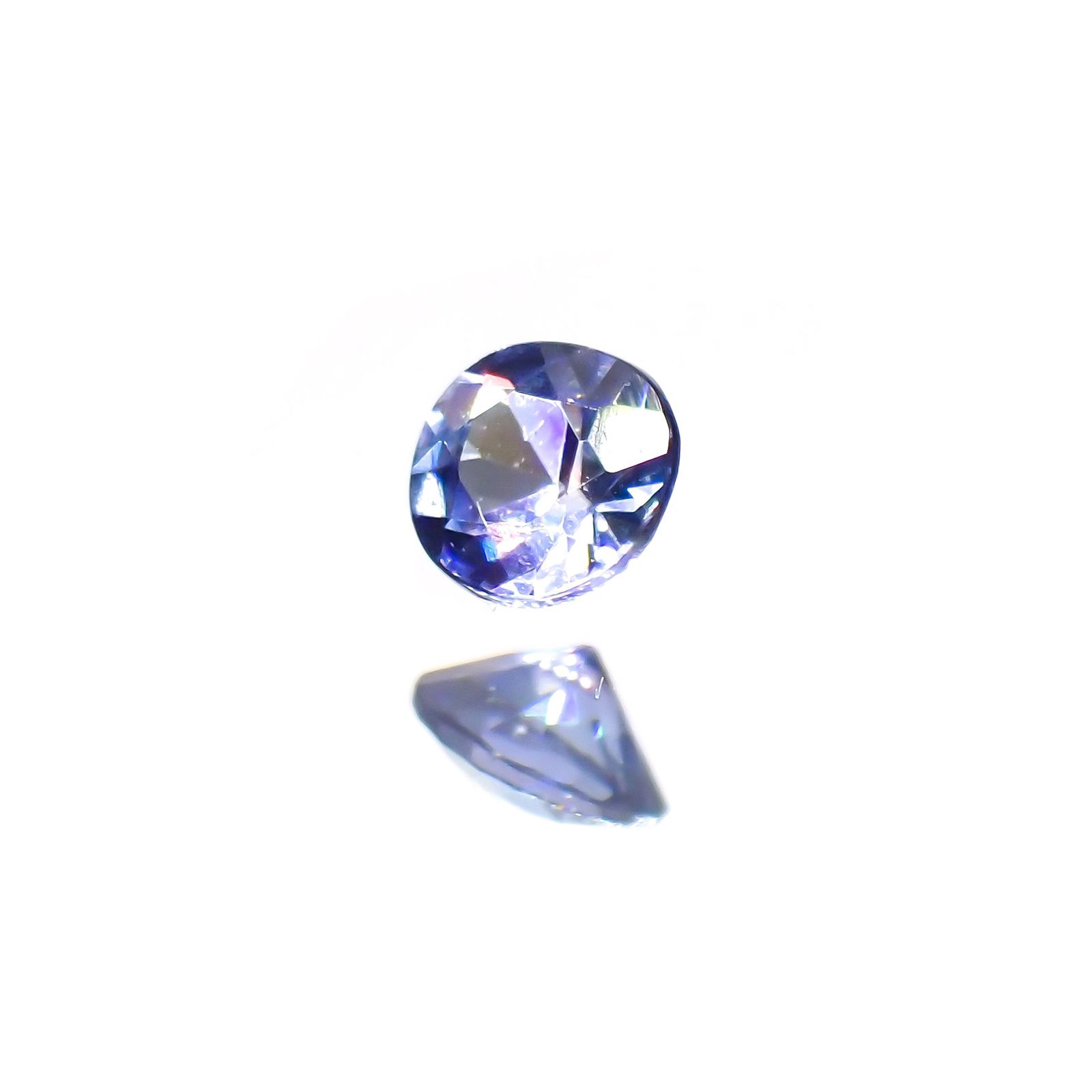 ベニトアイト(宝石名ベニトアイト)アメリカ・カリフォルニア州産 0.088ct 識別済[220114205]2.7x2.6mm前後