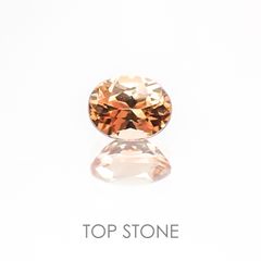 インペリアルトパーズ ブラジル産 ルース 0.35ct[20127865]4.5×3.5mm前後