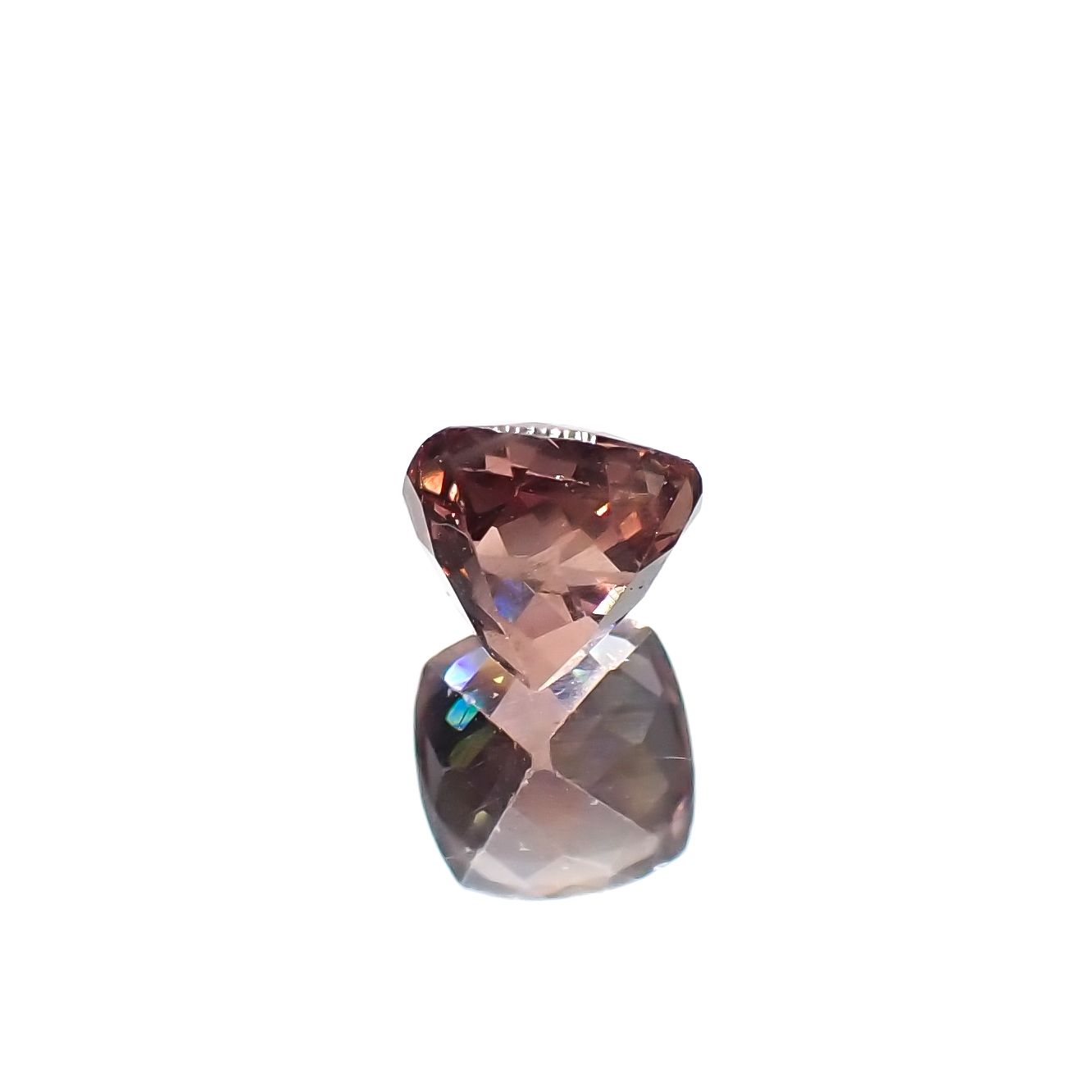 ピンクアパタイト ブラジル産 1.10ct [251224926]5.9x5.8mm前後