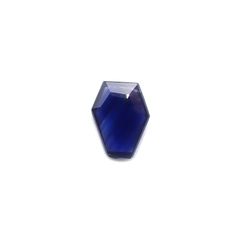 ◇カスタムカット◇サファイア(宝石名サファイア) マダガスカル産 0.73ct 識別済[210913197]7.4×5.7mm前後