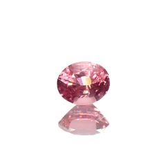 ピンクスピネル パパラチャカラー タンザニア産 0.16ct[230522131]3.4x2.8mm前後