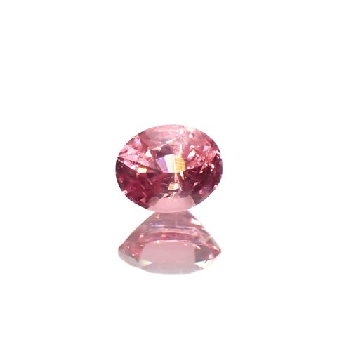 ピンクスピネル パパラチャカラー タンザニア産 0.16ct[230522131]3.4x2.8mm前後