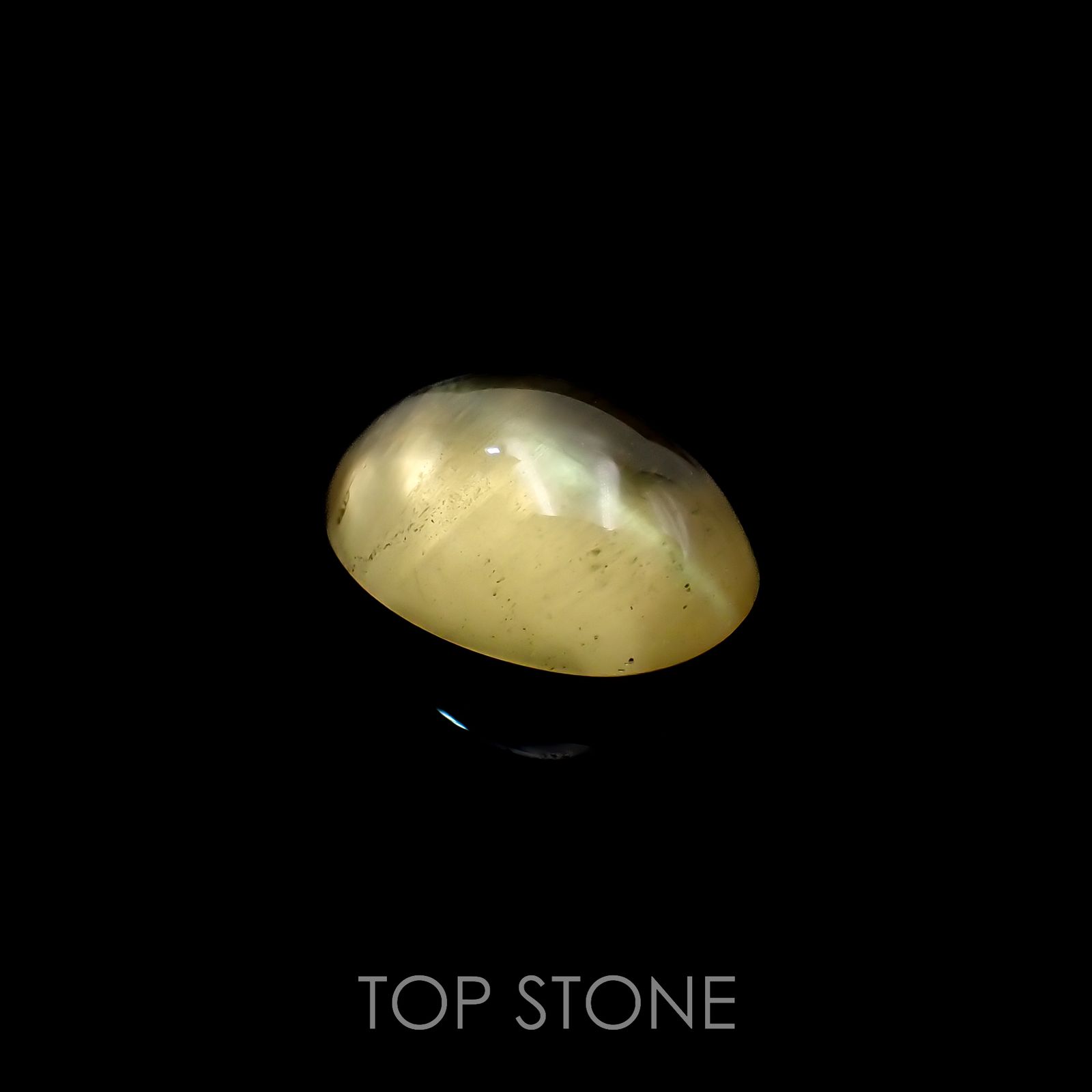 イエローベリルキャッツアイ(宝石名イエロー・ベリル キャッツアイ)ブラジル産 2.99ct 識別済[220917885]11.4x7.9mm前後