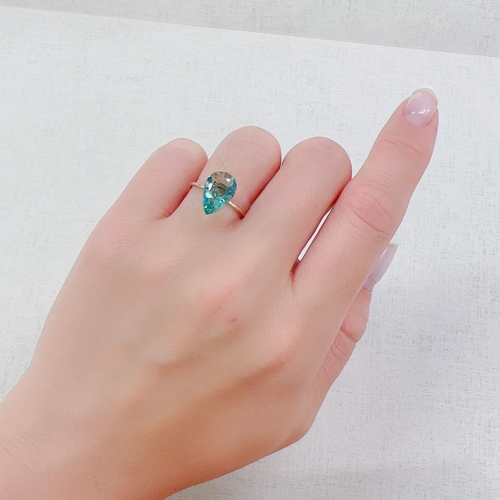 フローライト フルオレッセンス イギリス・ロジャリー鉱山産 2.92ct[230522142]12.1x7.9mm前後