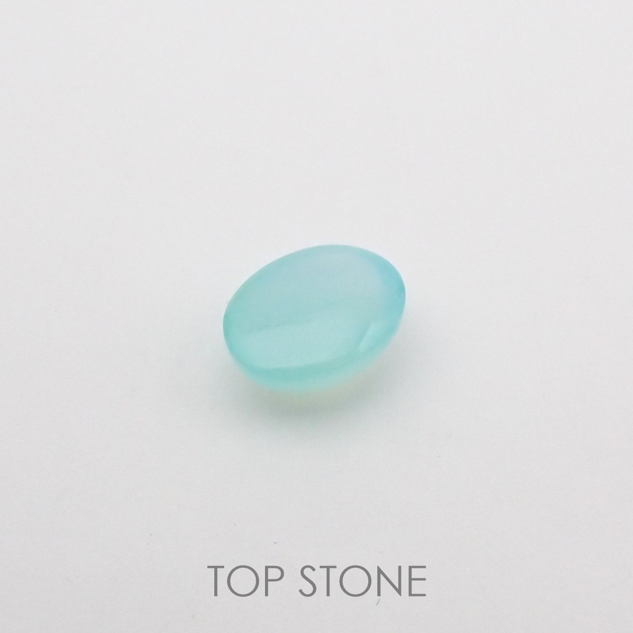ブルーオパール(宝石名コモンオパール) ペルー産 2.23ct 識別済[210611375]10.3×8.1mm前後