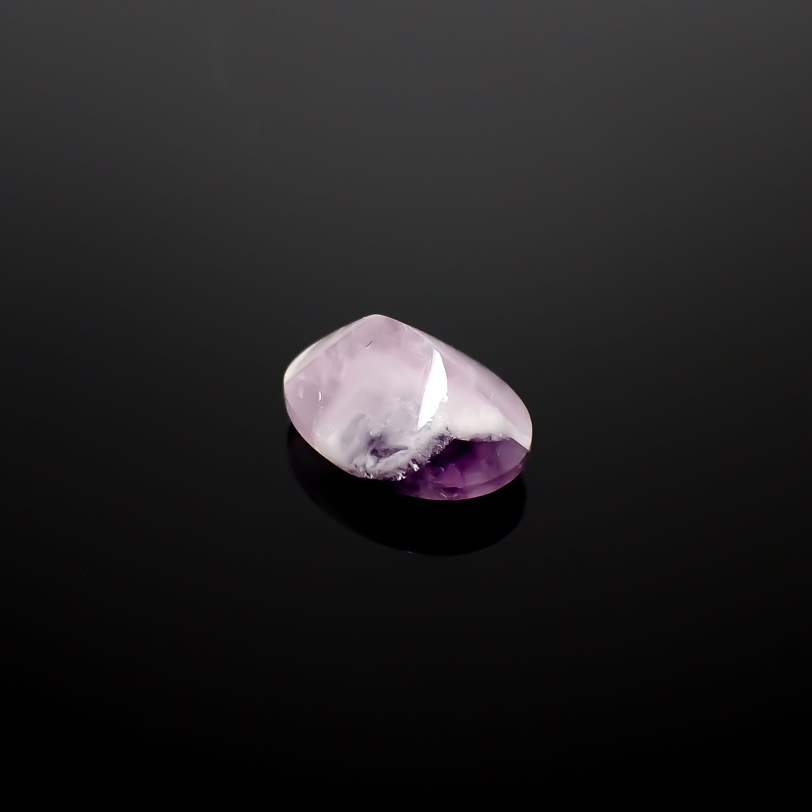 ファントムアメジスト ブラジル産 11.93ct[240527444]18.4x13.4mm前後