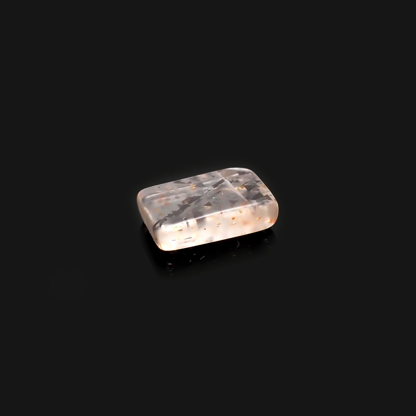 レインボーラティスサンストーン オーストラリア産 0.83ct[230220763]7.4x4.6mm前後