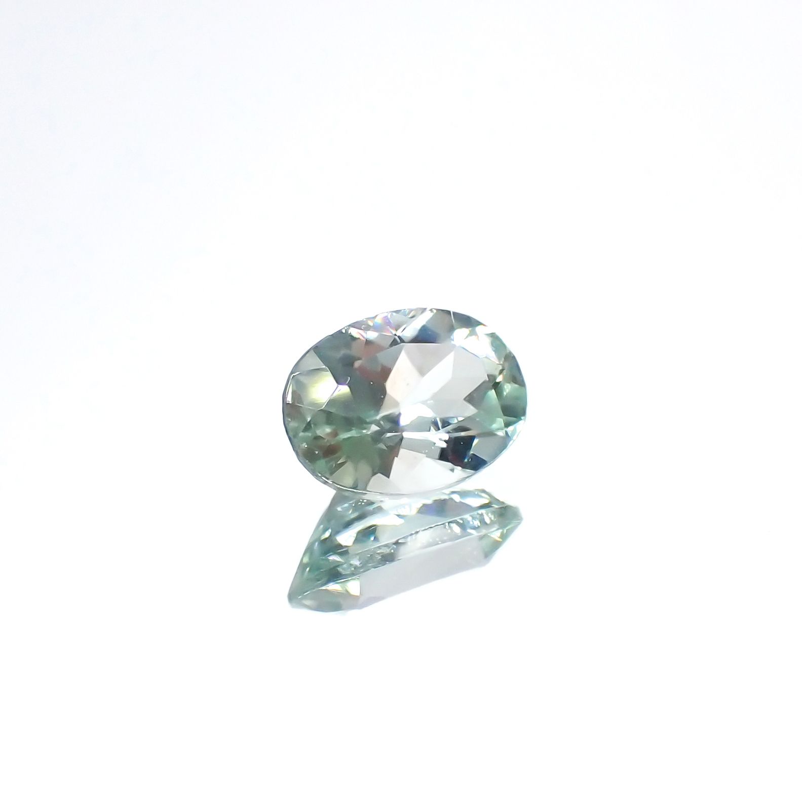 モンテブラサイト(宝石名モンテブラサイト)マダガスカル産 0.79ct 識別済[240125399]7x5mm前後