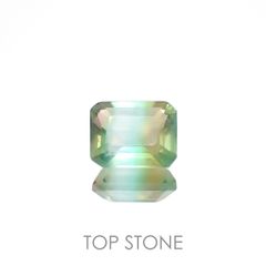 バイカラーフローライト ブラジル産 2.86ct[230119745]8.9x7mm前後