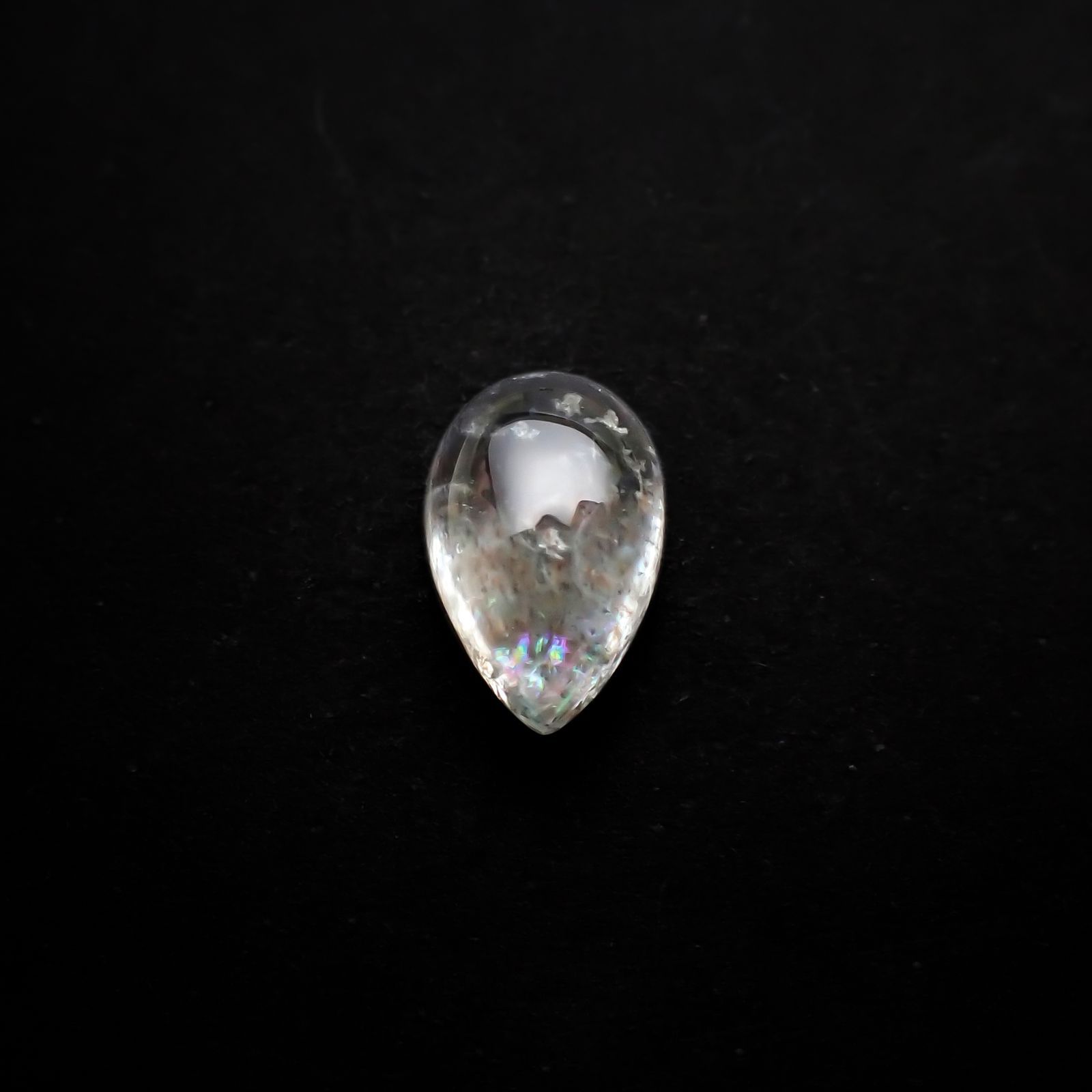 アベンチュリンアクアマリン ナイジェリア産 4.09ct[221219696]12.1x8mm前後