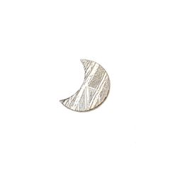 ◇カスタムカット・ムーン◇アルタイ隕石 発見地：中国 0.77ct [250330014]9.9x7.3mm前後