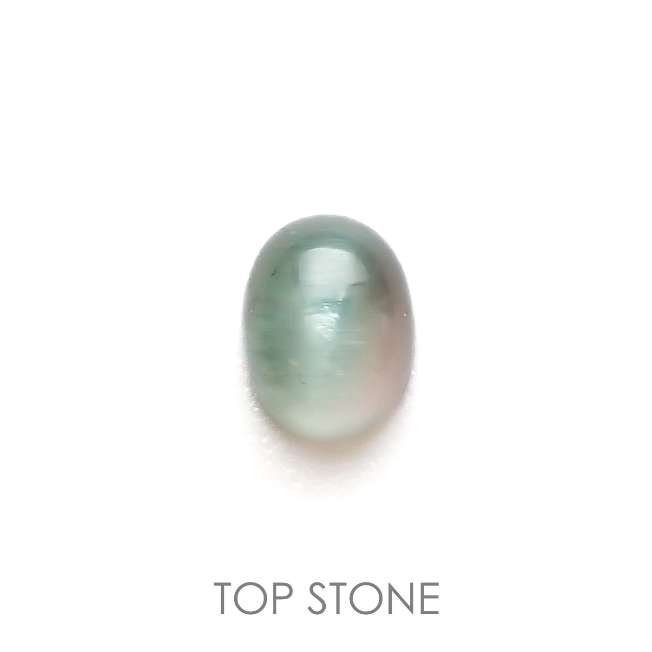 バイカラートルマリンキャッツアイ ブラジル産 0.40ct[221018610]4.8x3.7mm前後
