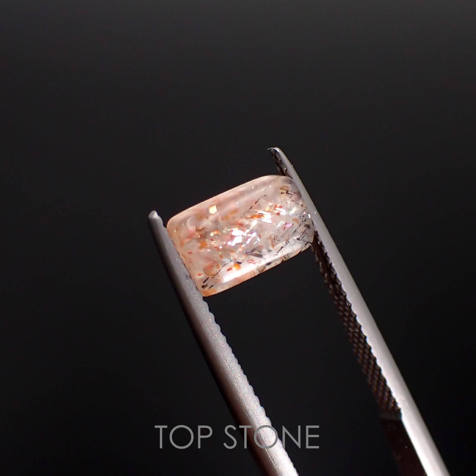 レインボーラティスサンストーン オーストラリア産 1.88ct[230220755]9.8x6mm前後