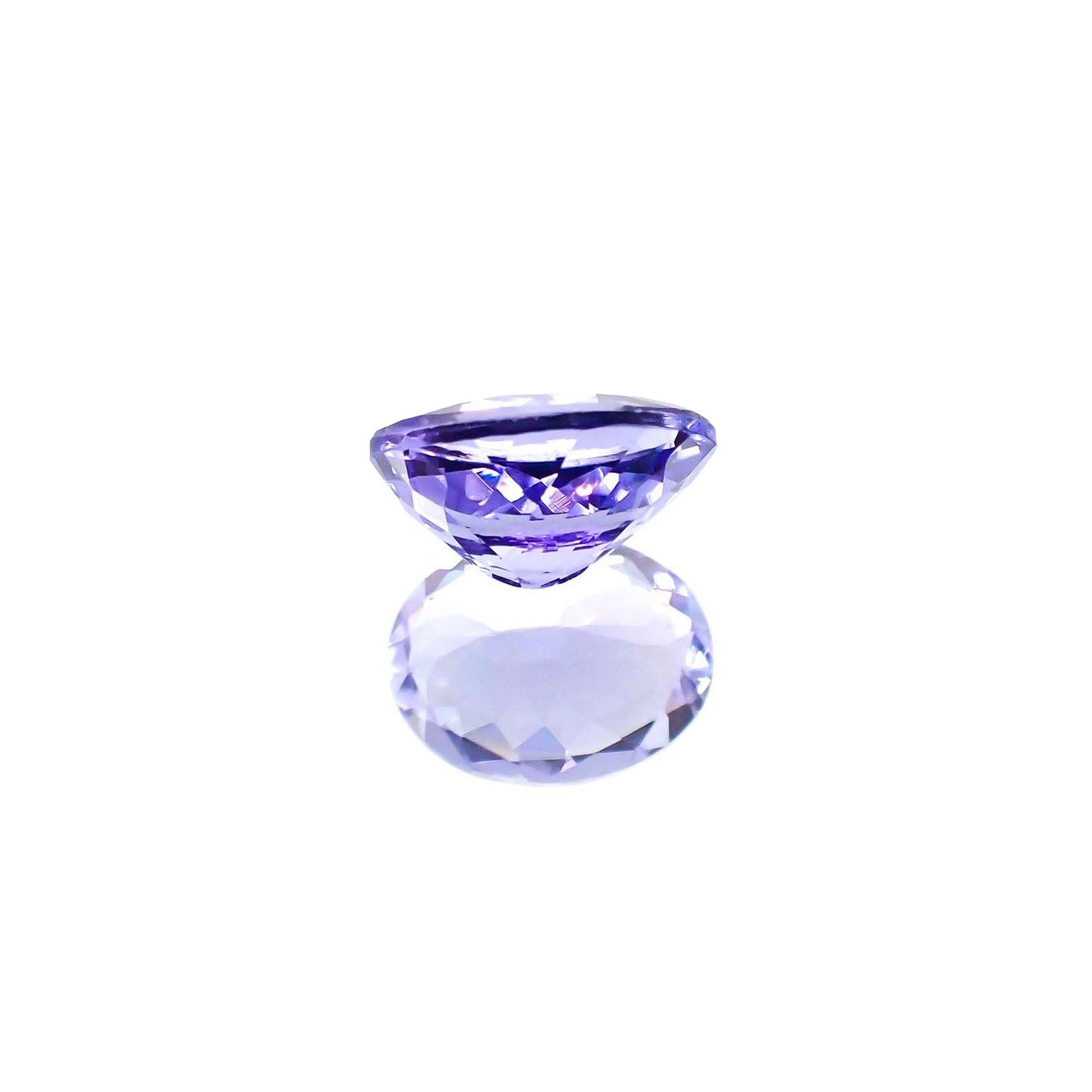 タンザナイト(宝石名タンザナイト)タンザニア産 識別済 1.75ct / 8.5x6.7mm前後 [230723010]