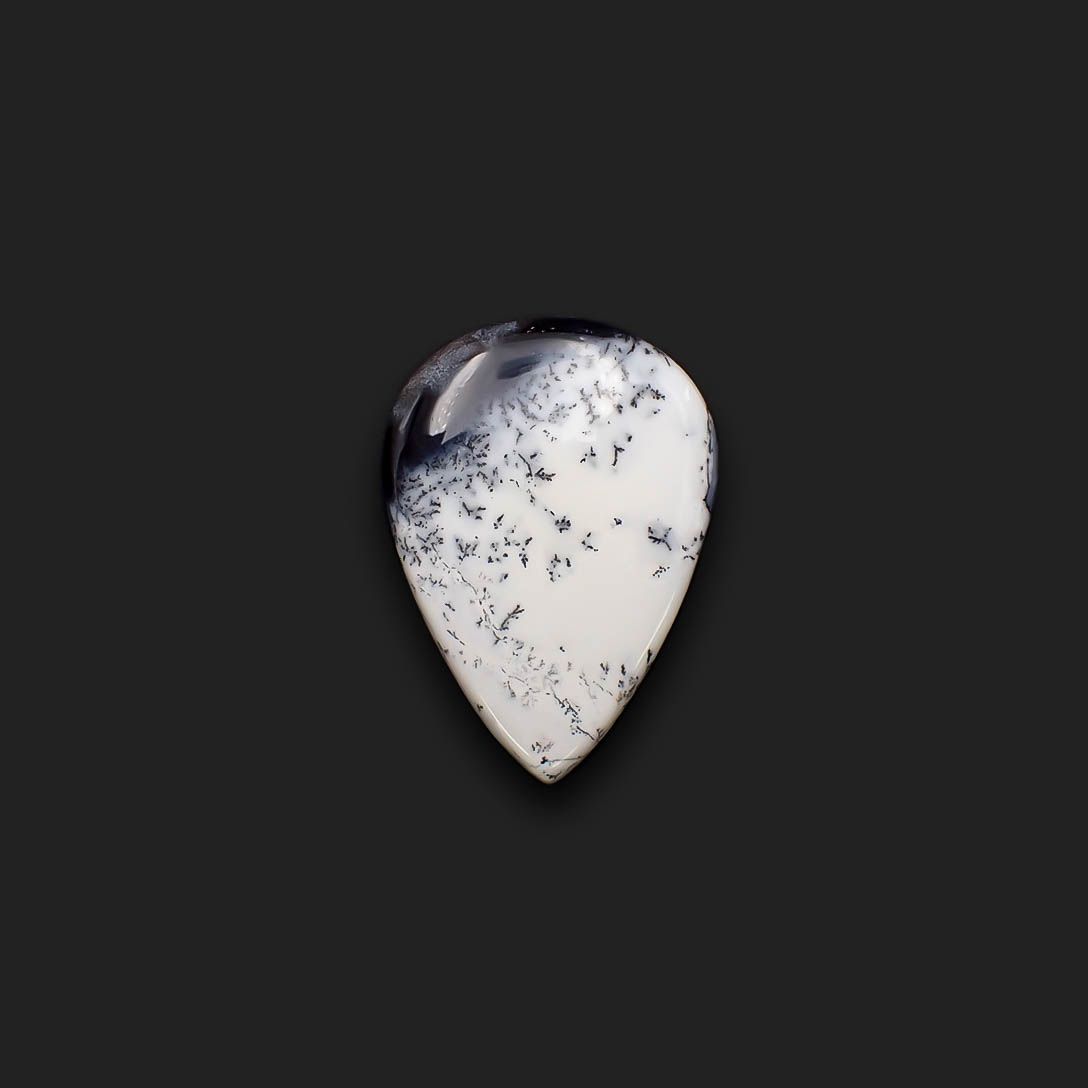 デンドリチックオパール ブラジル産 33.03ct[230722769]36.2x26.2mm前後