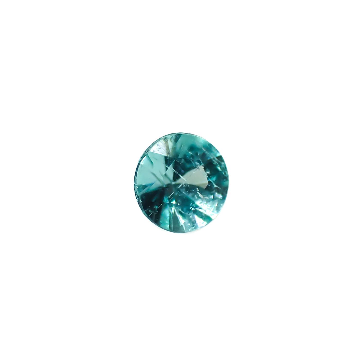 パライバトルマリン ブラジル・パライバ州バターリャ鉱山産 0.035ct [241029350]2x2mm前後