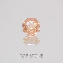 ◇オクタゴンカット◇オレゴンサンストーンSA  アメリカ産 ルース 0.29ct[210210044]4.1×4.1mm前後