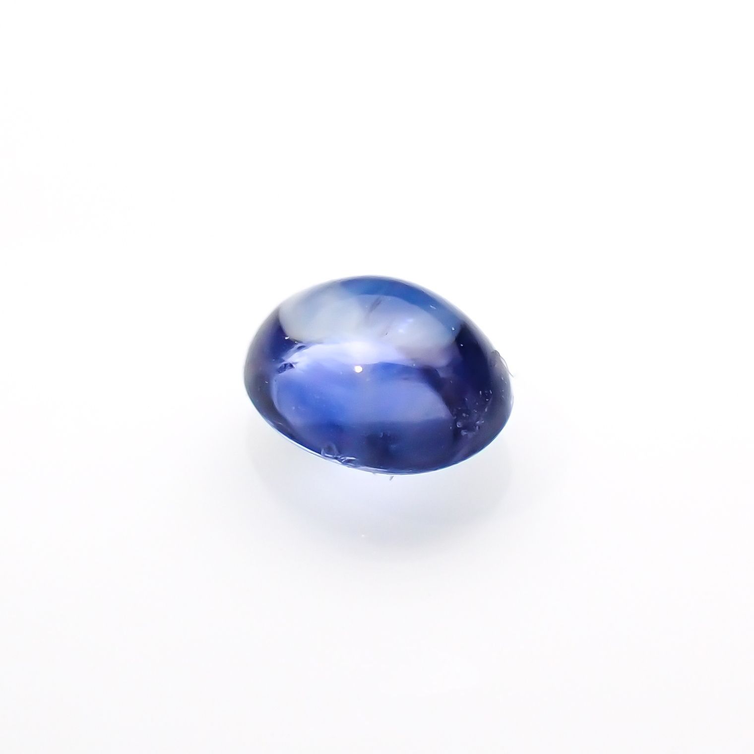 サファイア(宝石名ブルー・サファイア)スリランカ/マダガスカル産 0.35ct 識別済[220918141]4.2x3.5mm前後
