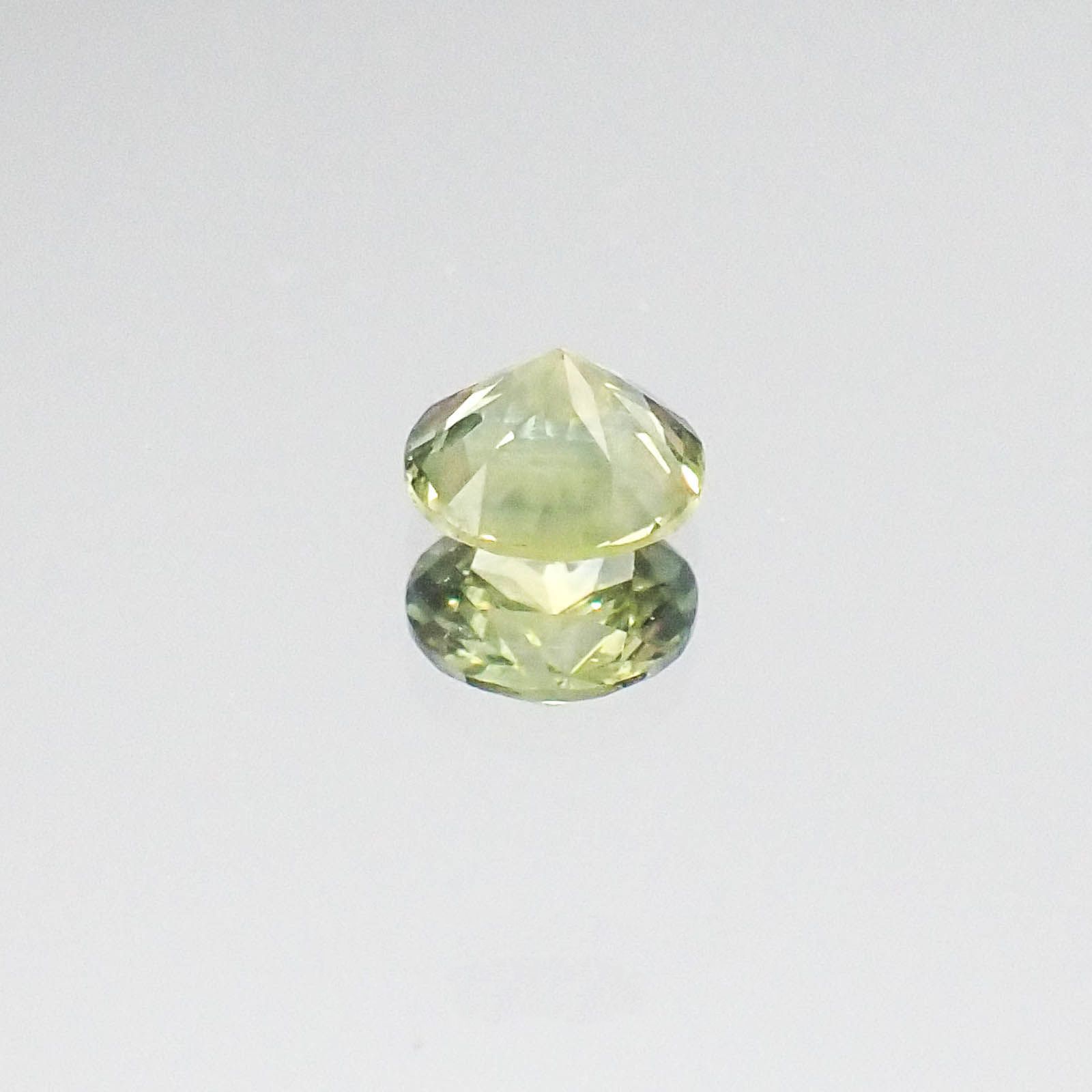 モンタナサファイア アメリカ産 ルース 0.45ct[20073885]4.6×4.6mm前後