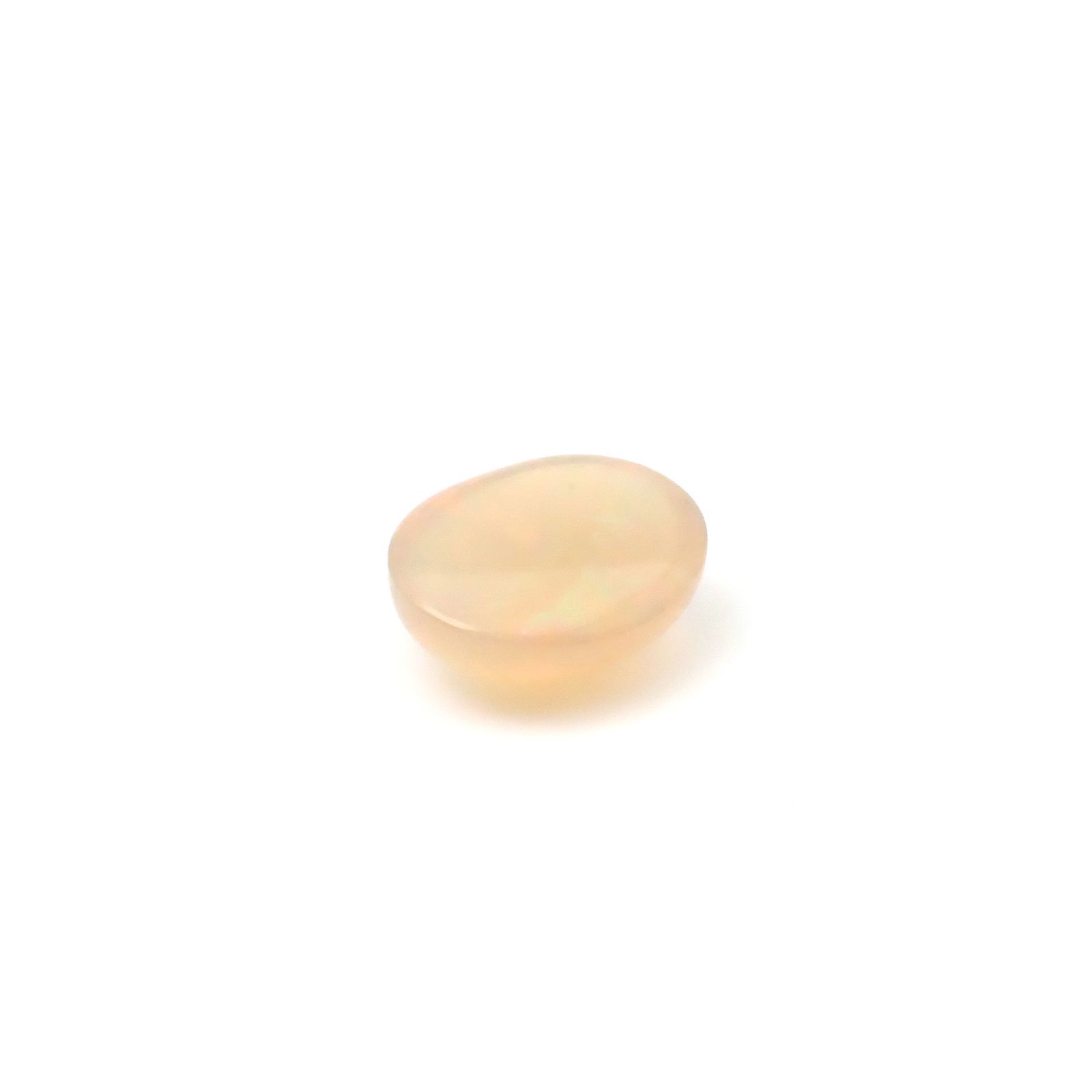 エチオピアオパール(宝石名オパール)エチオピア産 ソ付(彩珠) 2.486ct / 11.1x8.9mm前後 [260722823]