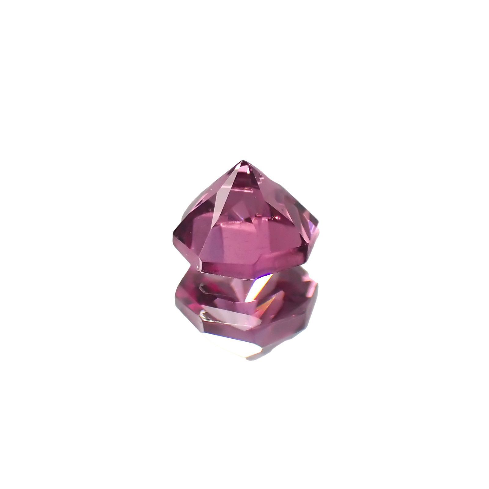 ◇オクタゴンカット◇カラーシフトマラヤガーネットSA(宝石名ガーネット)タンザニア産 0.41ct 識別済[221018206]4.1x4mm前後