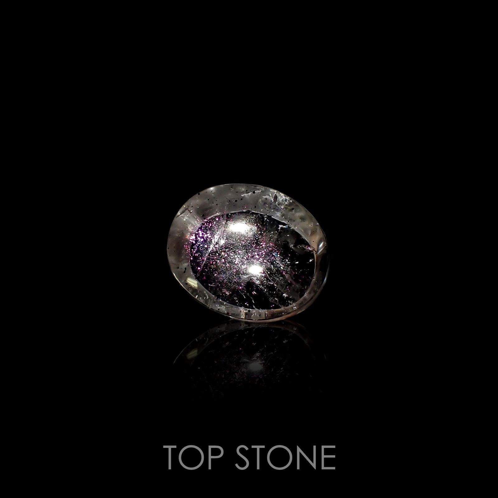 ティンカーベルクォーツ ブラジル産 6.88ct[210812202]13.7×11.2mm前後 | TOP STONE(トップストーン)