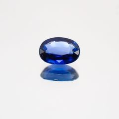 サファイア(宝石名サファイア)マダガスカル/スリランカ産 0.3ct 識別済[231124320]4.8x3.5mm前後